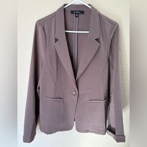 Love Tree Women's Blazer - Taupe